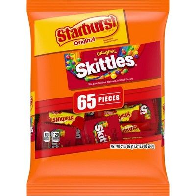 Skittles and Starburst Fun Size Mix 