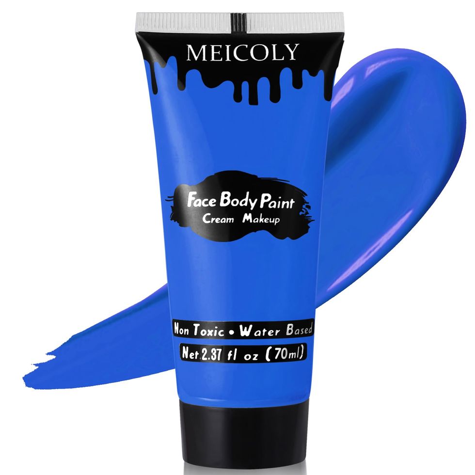 Blue Face Paint