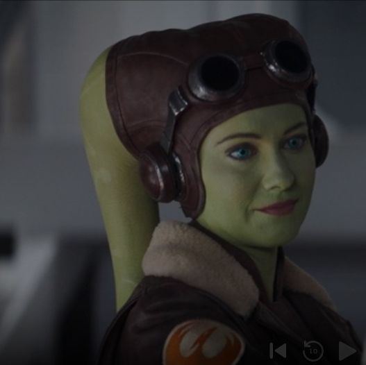 hera syndulla gives a knowing look