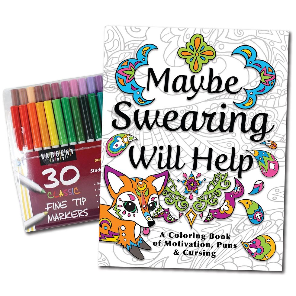 Adult Coloring Book 