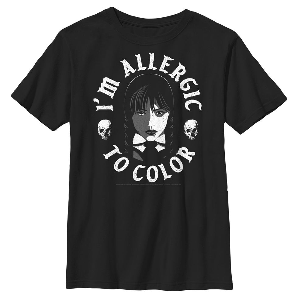 Wednesday Addams Graphic Tee for Teens 