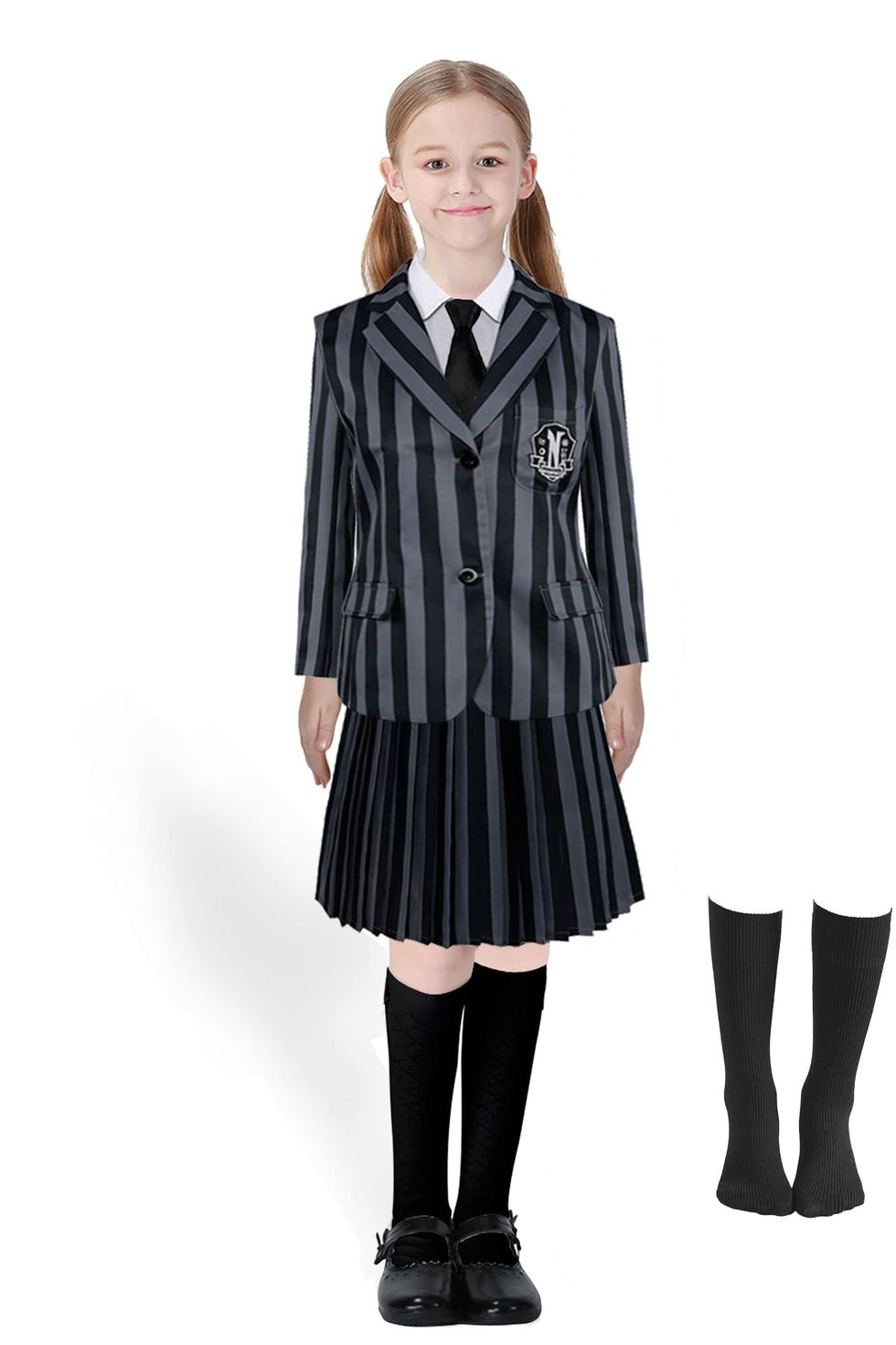 Wednesday Addams School Uniform for Kids