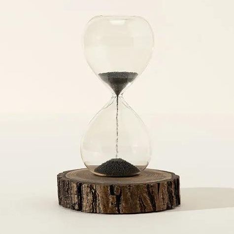 Mindful Moment Magnetic Sand Hourglass