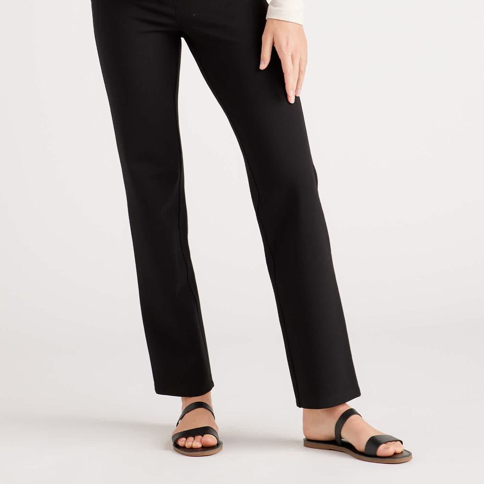 Ultra-Stretch Ponte Straight Leg Pant