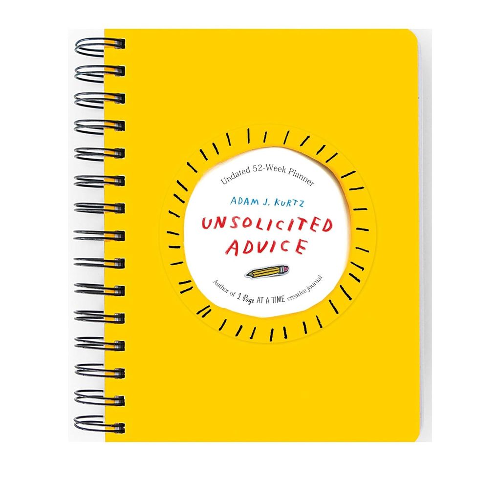 Unsolicited Advice Planner: Undated 52 Week Planner