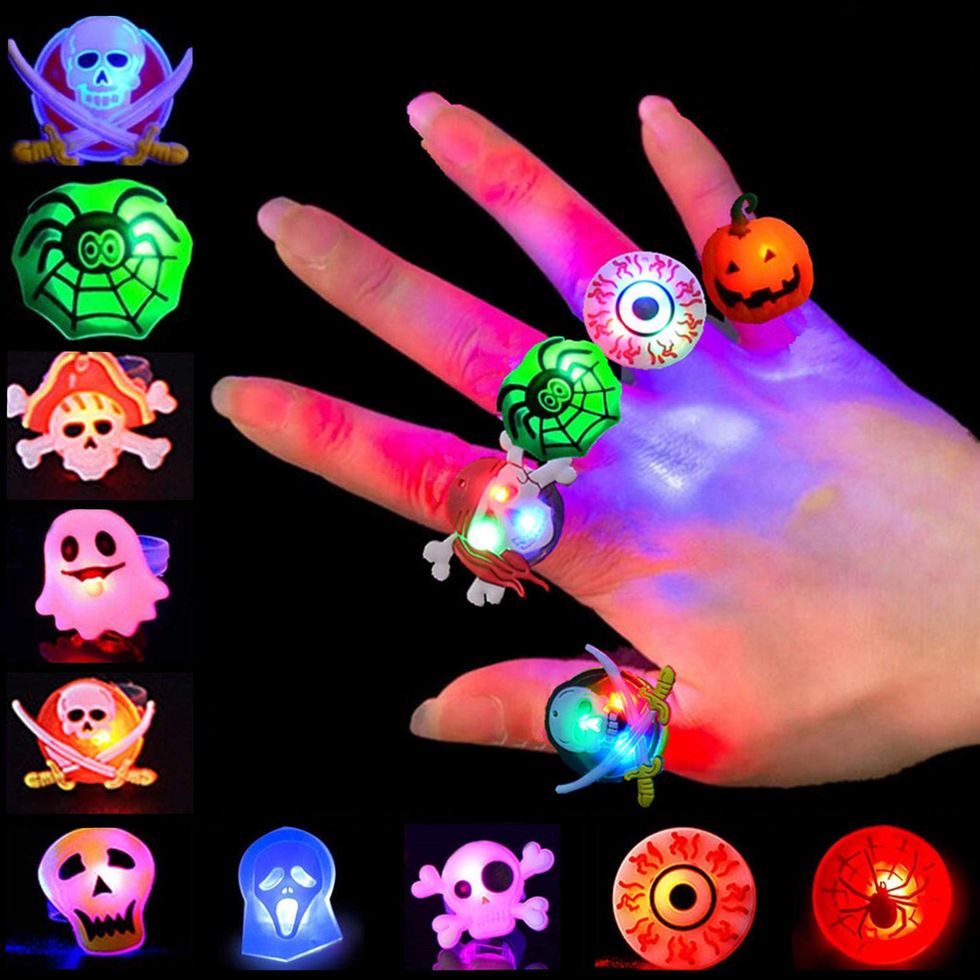 Halloween Light-Up Rings