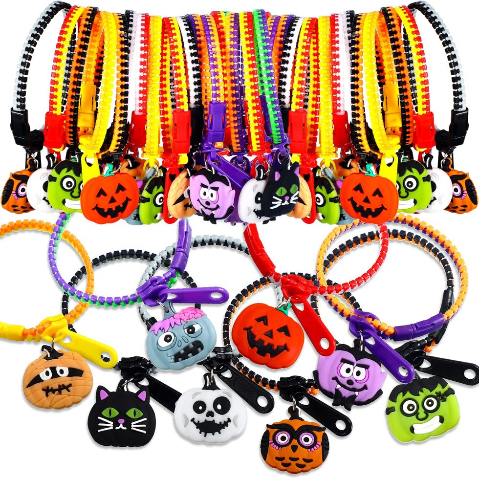 Halloween Zipper Bracelets 