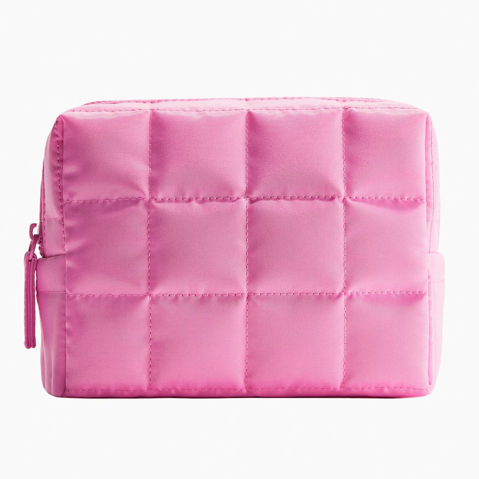 Quilted Makeup Bag