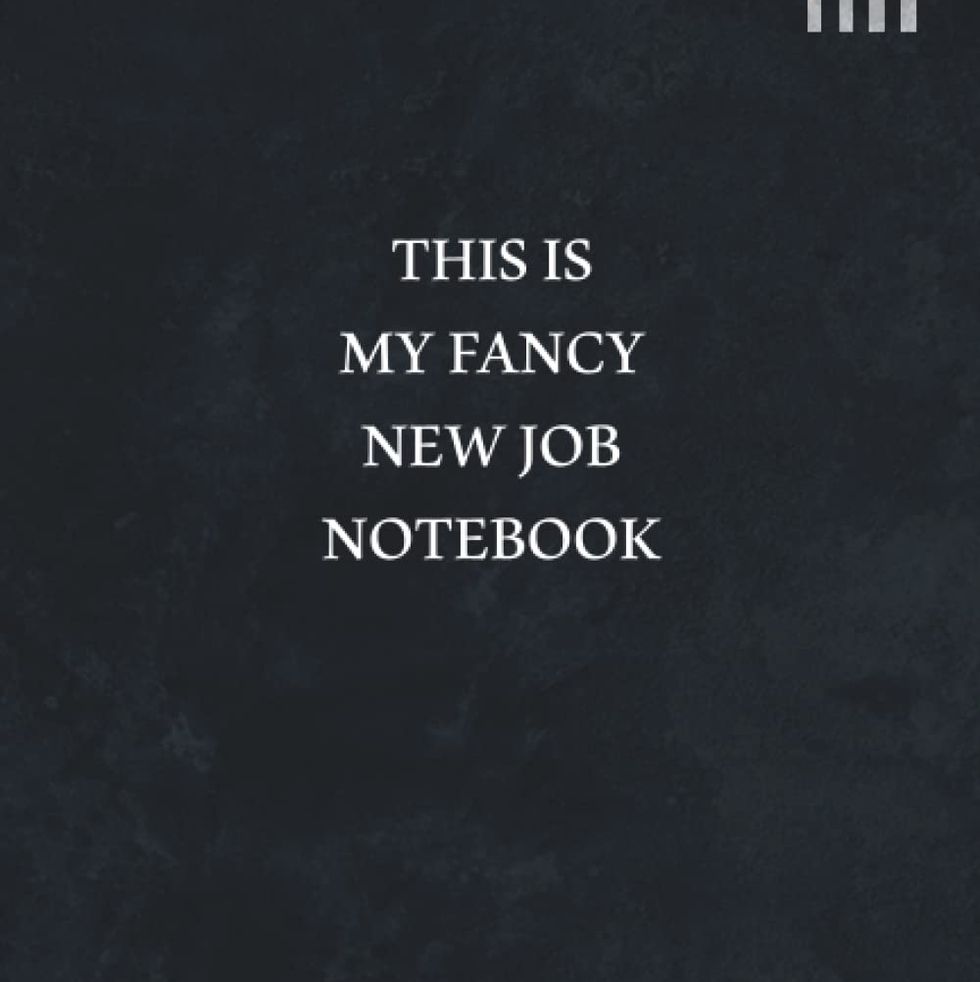 This Is My Fancy New Job Notebook