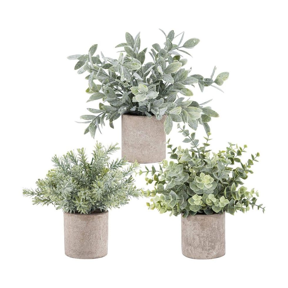 Mini Potted Fake Plants