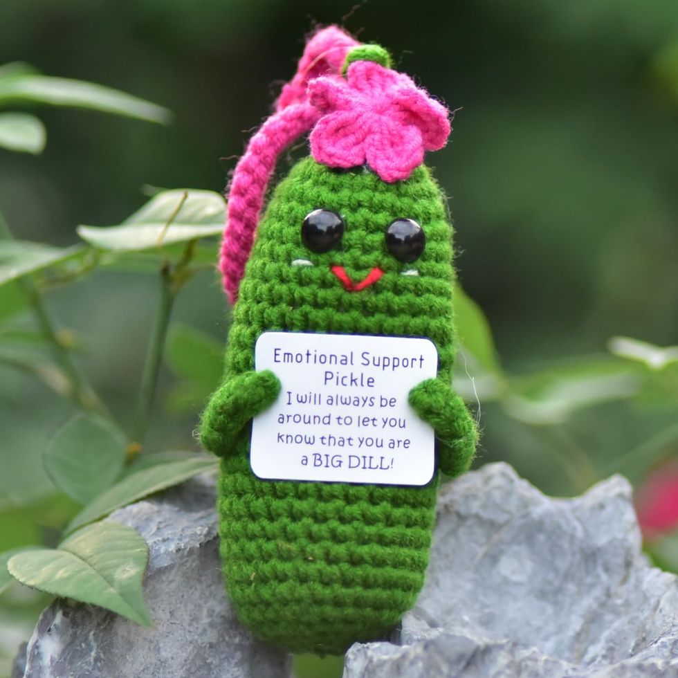 Mini Crochet Pickle 