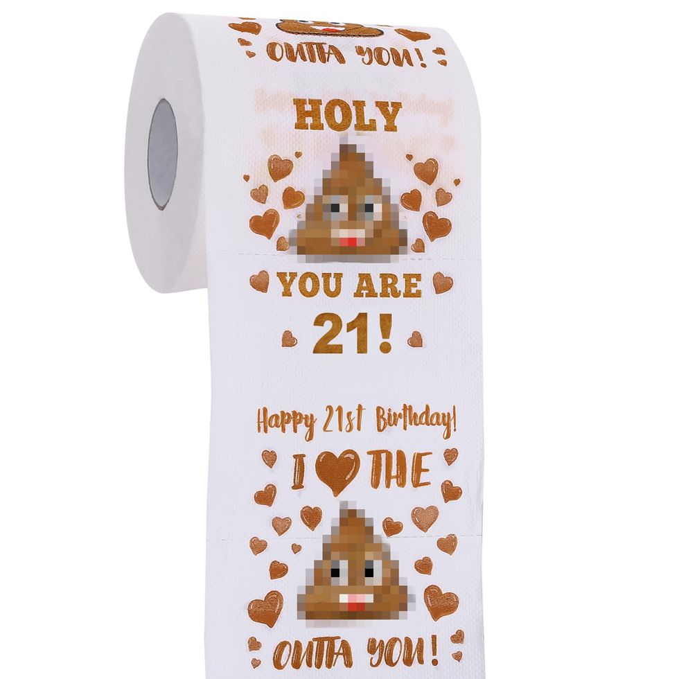 21st Birthday Toilet Paper