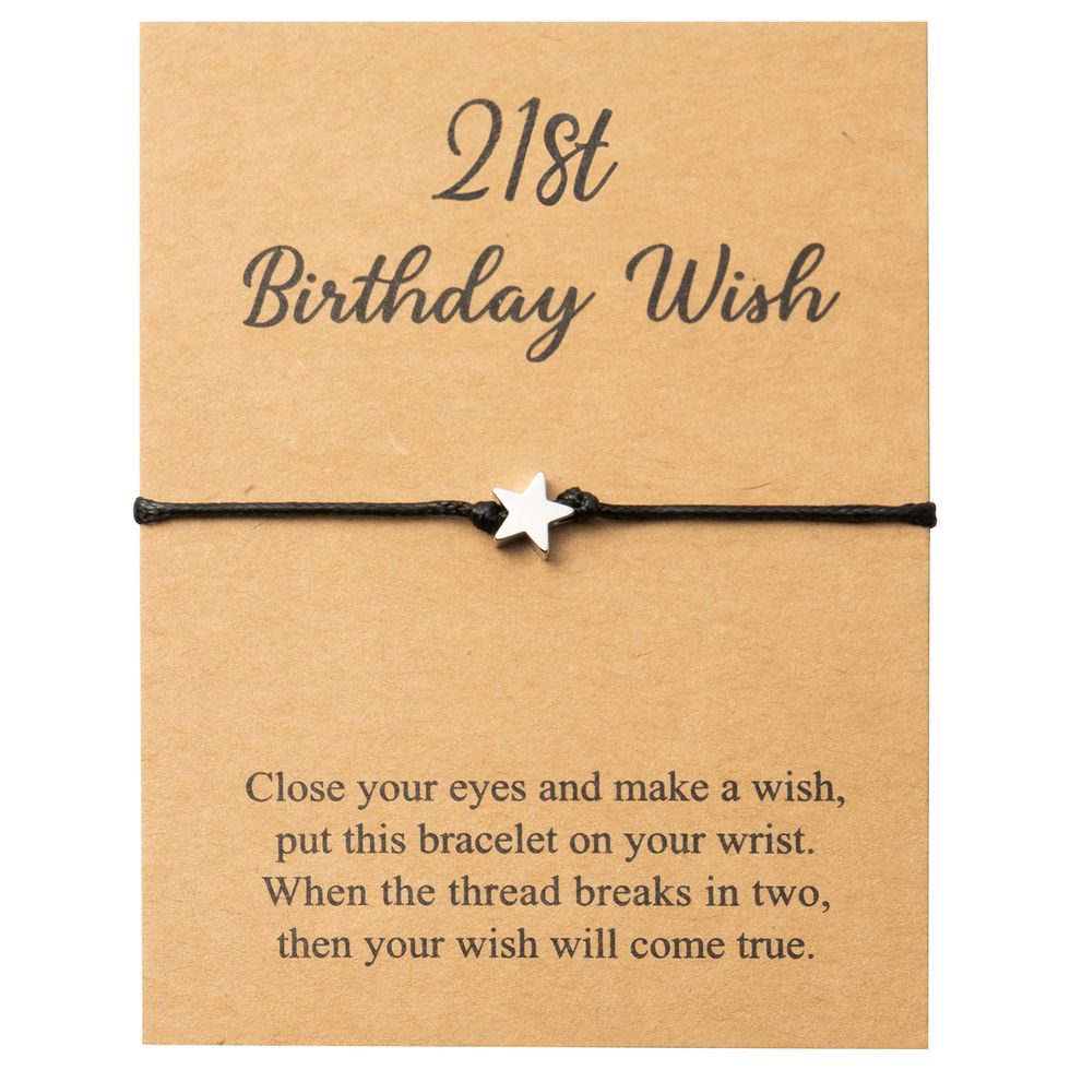 21st Birthday Wish Bracelet