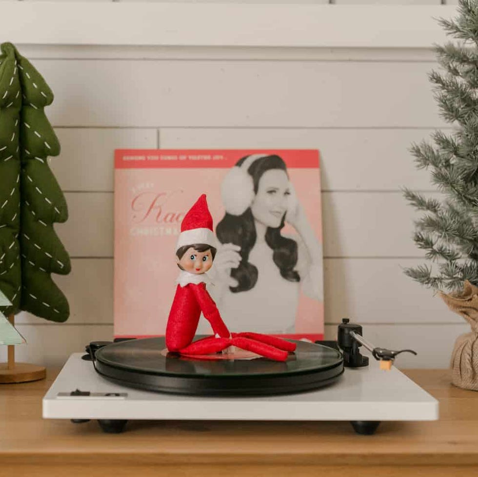 elf on the shelf ideas elf on the shelf listens to christmas music