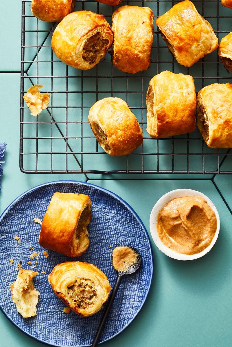 apple sausage rolls