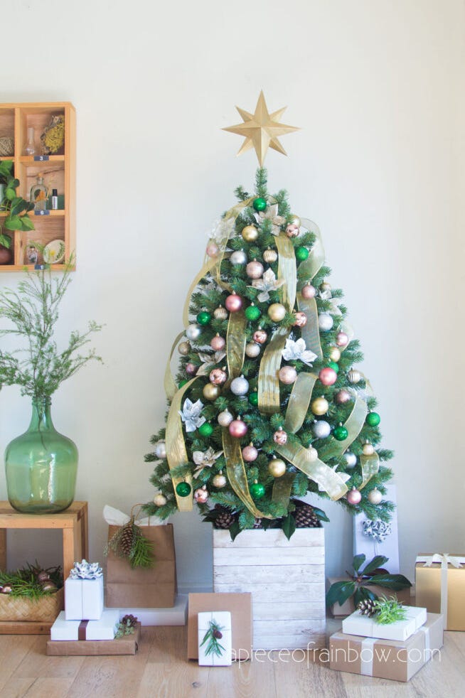 christmas tree planter stand