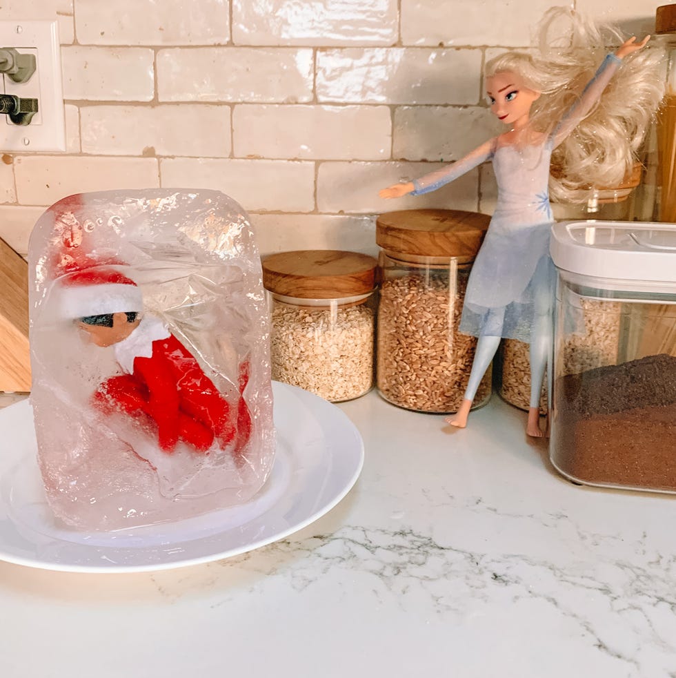 frozen elf on the shelf