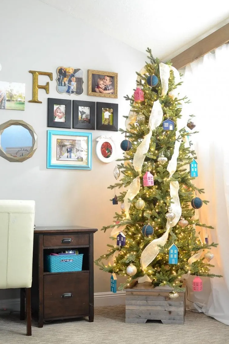 wooden christmas tree stand