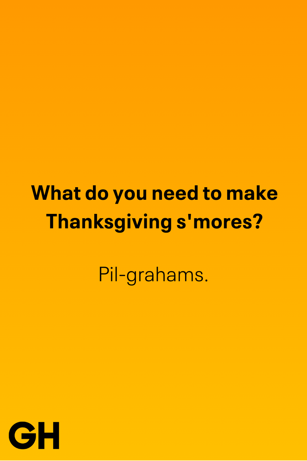 what do you need to make thanksgiving s'mores pilgrahams