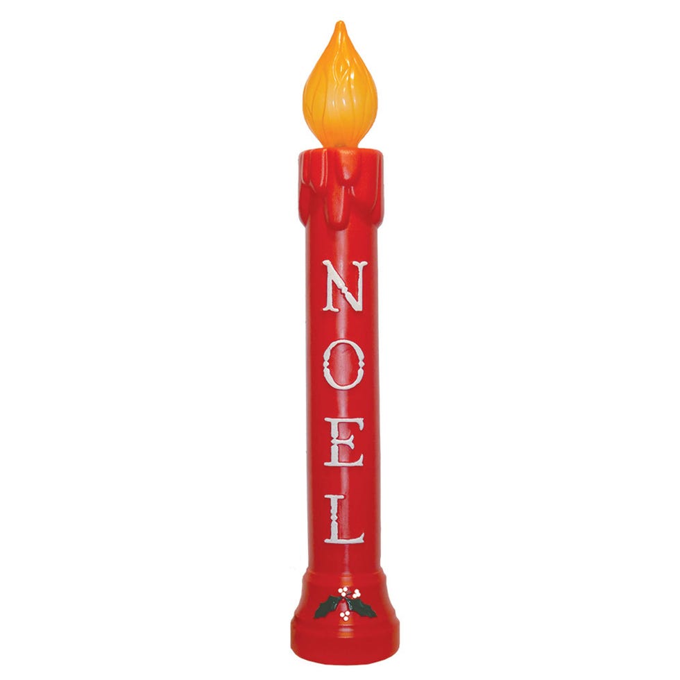 Lighted Noel Candle