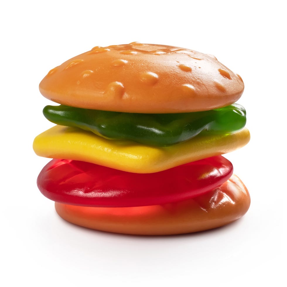 gummy hamburger