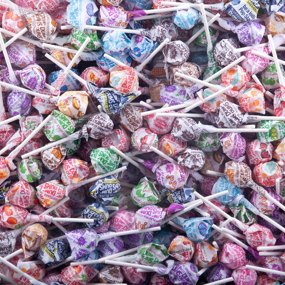 thousands of dum dum pops