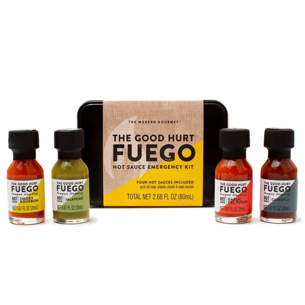 The Good Hurt Fuego Hot Sauce Emergency Kit Gift Set