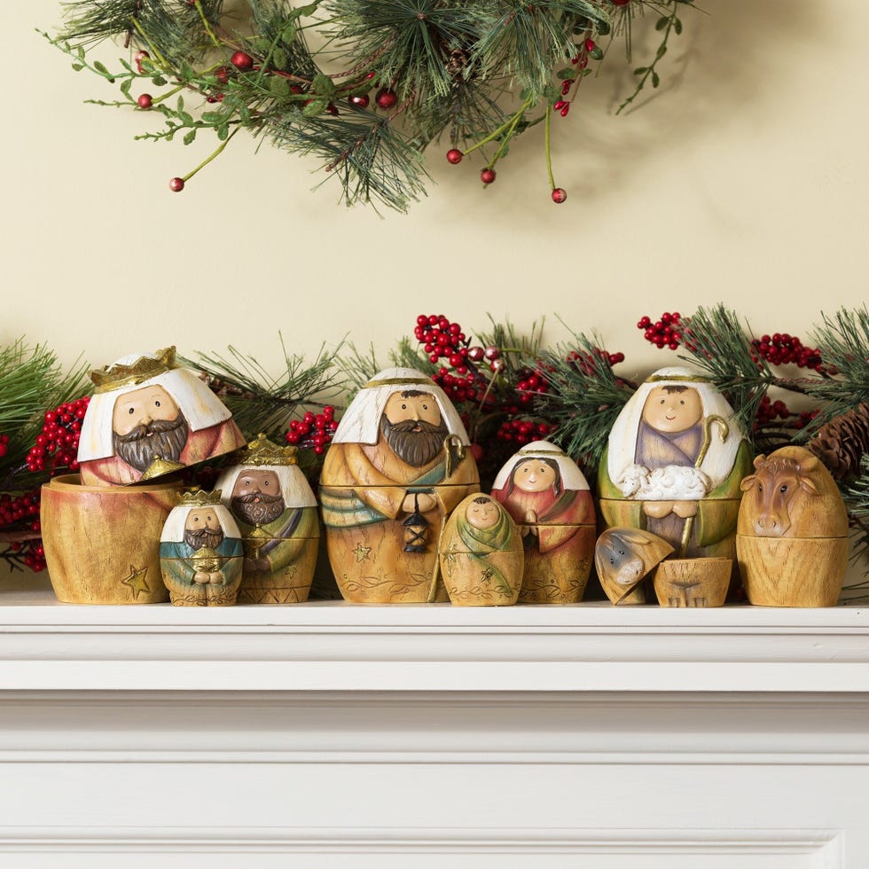 Nativity Nesting Dolls Set