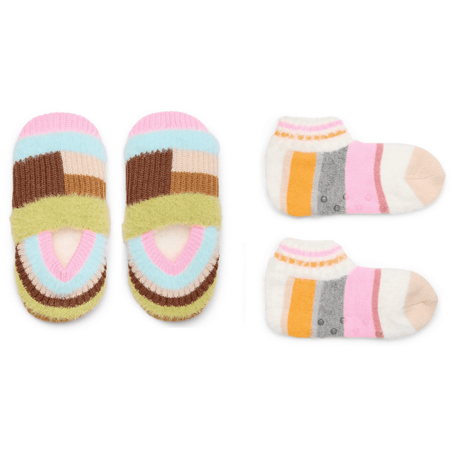 Slipper Socks, 2-Pack