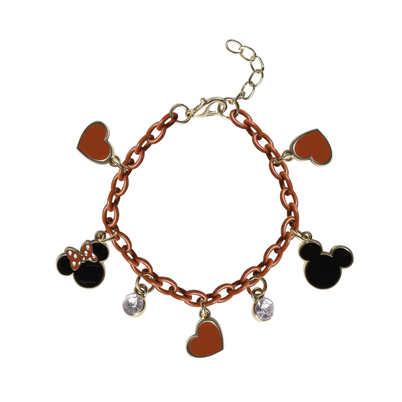 Disney Mickey & Minnie Charm Fashion Bracelet