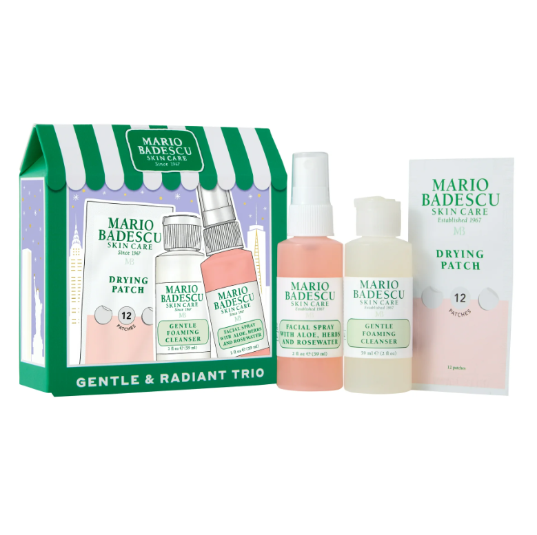 Mario Badescu Gentle & Radiant Trio Holiday Gift Set