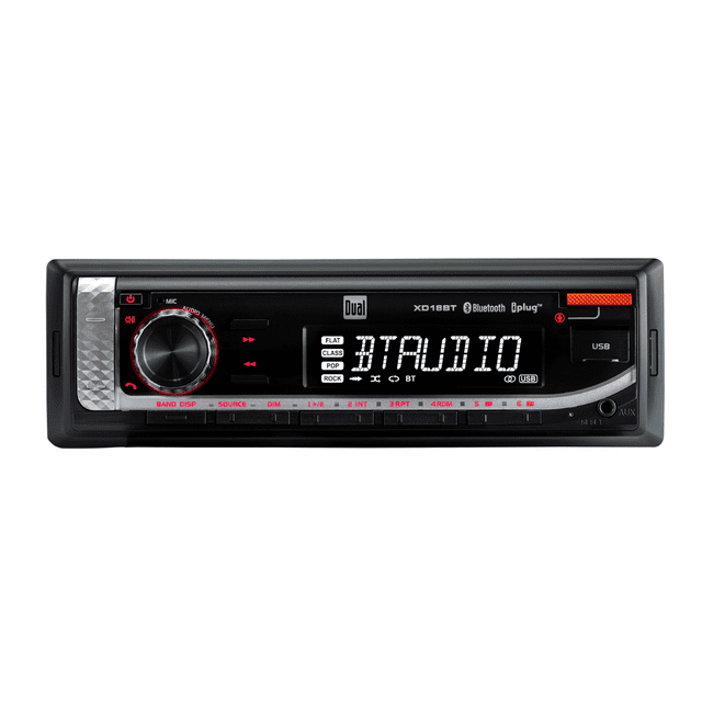 XD18BT Single DIN Car Stereo Head Unit