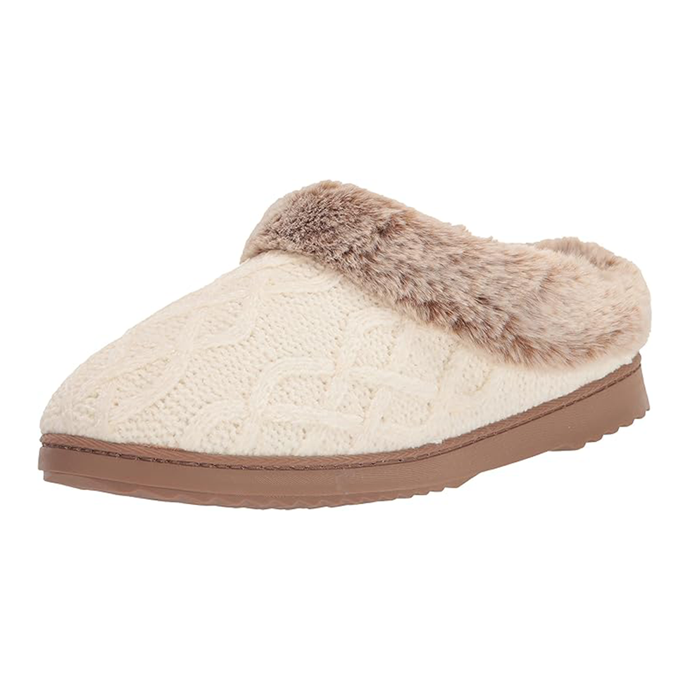 Hannah Chenille Knit Clog Slipper