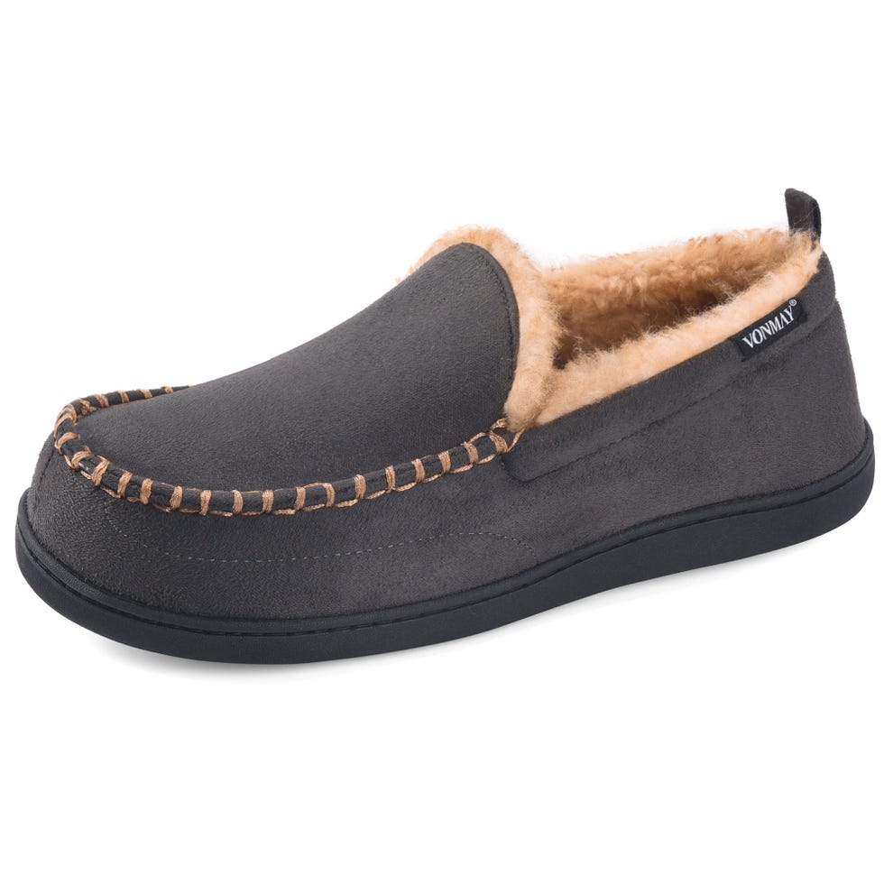 Men’﻿s Moccasin Slippers