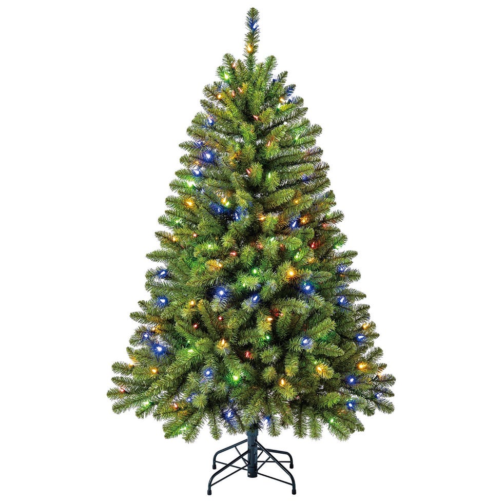 5-ft Bristen Spruce Pre-lit LED Artificial Tree