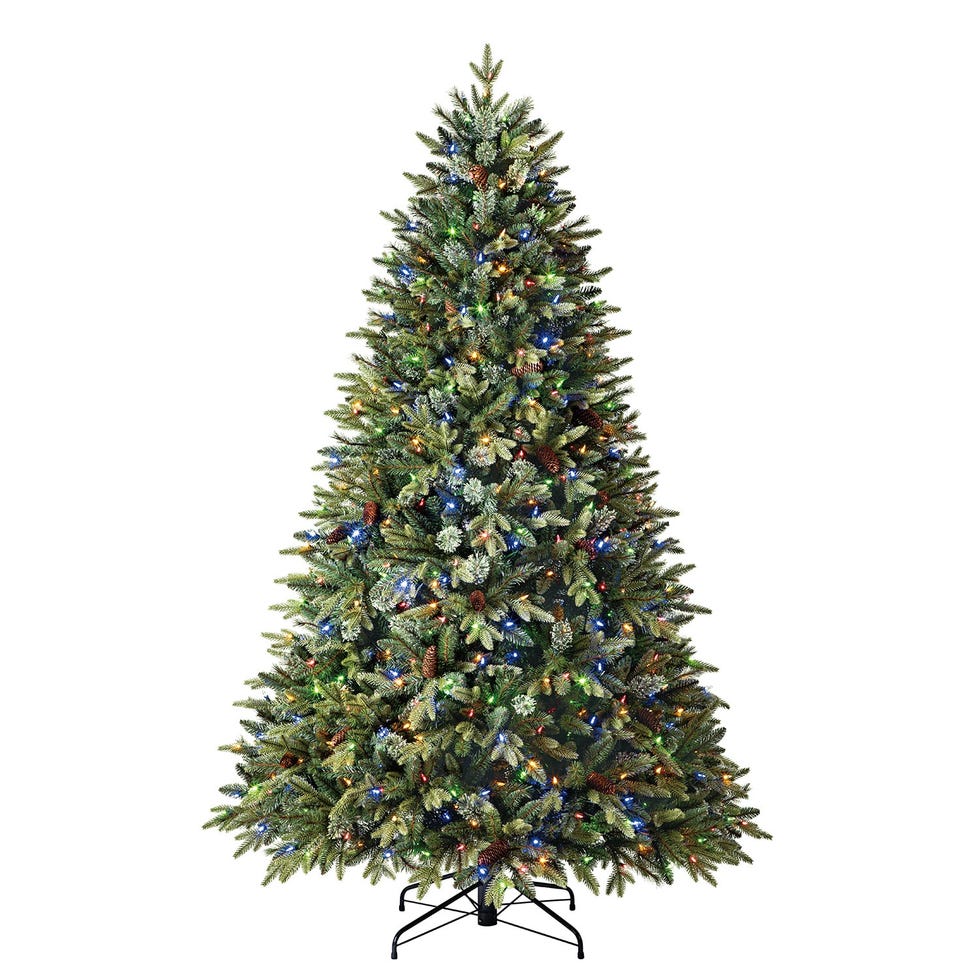 7.5-ft Hayden Pine Pre-Lit LED Artificial Tree 