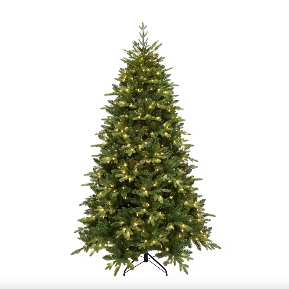 7.5ft. Pre-Lit Melody Spruce Realistic Artificial Tree