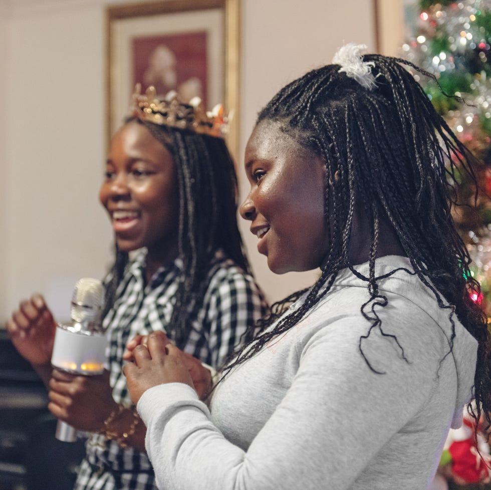 african american family celebrating twelfth night