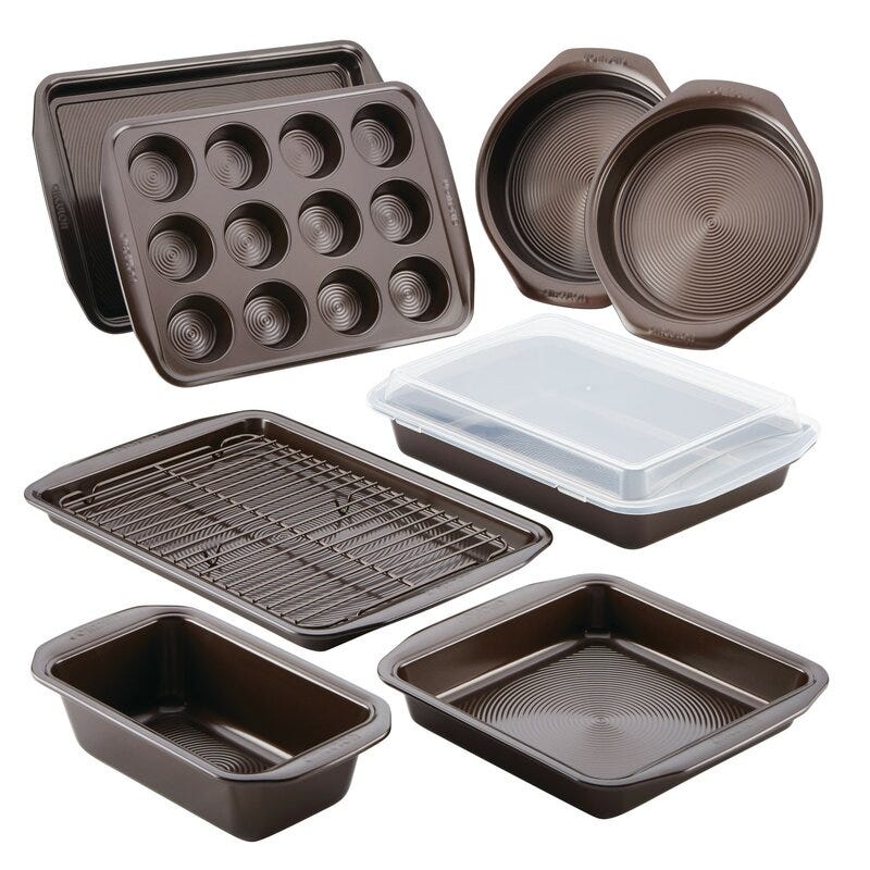 Nonstick 10-Piece Bakeware Set