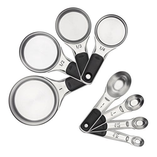 Good Grips Stainless Steel Measuring Cups and Spoons Set