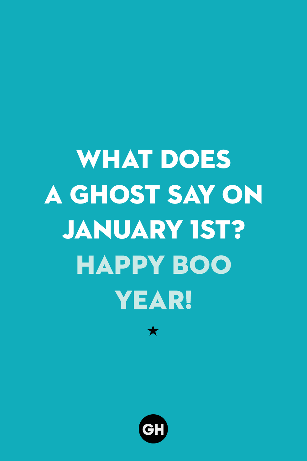 new years jokes   ghost