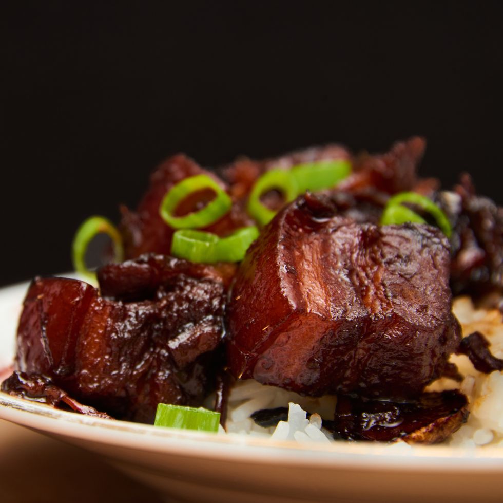 chinese red braised pork