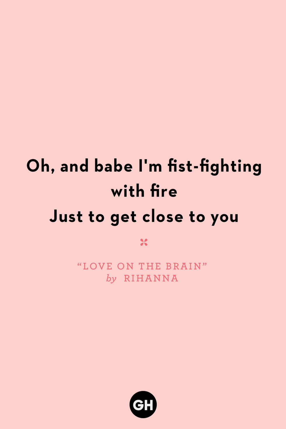 “love on the brain” by rihanna